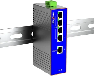5-Port Industrial Full Gigabit PoE+ Mini Switch 5-Port Industrial Full Gigabit PoE+ Mini Switch
