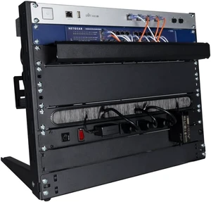 RackSolutions 8U Open Frame 2 Post Desktop Rack for Networking and AV Equipment RackSolutions 8U Open Frame 2 Post Desktop Rack for Networking and AV Equipment