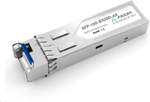 Axiom Memory - SFP-10G-BX20D-AX Cisco SFP+ Module - for Data Networking, Optical Network - 1 LC Simplex 10GBase-BX20-D Network - Optical Fiber Single-Mode - 10 Gigabit Ethernet - Axiom Memory - SFP-10G-BX20D-AX Cisco SFP+ Module - for Data Networking, Optical Network - 1 LC Simplex 10GBase-BX20-D Network - Optical Fiber Single-Mode - 10 Gigabit Ethernet -
