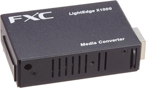 FXC inc. Gigabit SFP to RJ45 Fiber Media Converter,1000BASE-SX,Made in Japan,Durable Metal Casing,Auto-Negotiation,LightEdgeXchange1000Series,LEX1851-1F FXC inc. Gigabit SFP to RJ45 Fiber Media Converter,1000BASE-SX,Made in Japan,Durable Metal Casing,Auto-Negotiation,LightEdgeXchange1000Series,LEX1851-1F