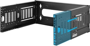Tecmojo 4U Wall Mount Network Rack, 19" Open Frame Patch Panel Bracket with Adjustable Depth 9.7-15.9 in, Fits Shallow IT Equipments, 110 lbs Capacity, EIA-310 Compliant Tecmojo 4U Wall Mount Network Rack, 19" Open Frame Patch Panel Bracket with Adjustable Depth 9.7-15.9 in, Fits Shallow IT Equipments, 110 lbs Capacity, EIA-310 Compliant