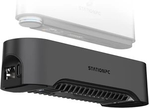PocketCloud Dock for Portable NAS, M.2 NVMe Slot, Expend Storage, 2.5GbE Ethernet, PD Charging & USB-A Ports, Modular SSD Storage, Smart Cooling, Dual Backup & Charging (Dock Only, Diskless) PocketCloud Dock for Portable NAS, M.2 NVMe Slot, Expend Storage, 2.5GbE Ethernet, PD Charging & USB-A Ports, Modular SSD Storage, Smart Cooling, Dual Backup & Charging (Dock Only, Diskless)