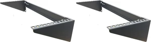 4U 19 Inches Cold Rolled Steel Wall Mount Simple Vertical Rack (Pack of 2) 4U 19 Inches Cold Rolled Steel Wall Mount Simple Vertical Rack (Pack of 2)
