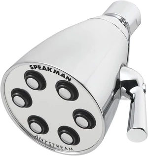 Speakman S-2252 Signature Icon Anystream Adjustable High Pressure Shower Head-2.5 GPM Solid Brass Replacement Bathroom Showerhead, Polished Chrome Finish Speakman S-2252 Signature Icon Anystream Adjustable High Pressure Shower Head-2.5 GPM Solid Brass Replacement Bathroom Showerhead, Polished Chrome Finish