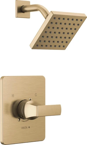 Delta Velum 14 Series Shower Faucet Set, Brushed Gold Shower Head and Handle Set, Valve Trim Kit, Champagne Bronze T14237-CZ (Valve Not Included) Delta Velum 14 Series Shower Faucet Set, Brushed Gold Shower Head and Handle Set, Valve Trim Kit, Champagne Bronze T14237-CZ (Valve Not Included)