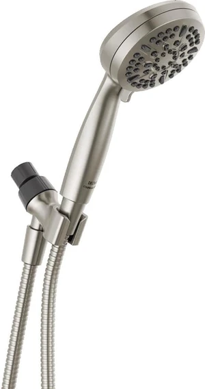 Delta Faucet 5-Setting Handheld Shower Head, Brushed Nickel Shower Head with Hose, Showerheads & Handheld Showers, Handheld Shower Heads, Detachable Shower Head 1.75 GPM, Brushed Nickel 75511SN Delta Faucet 5-Setting Handheld Shower Head, Brushed Nickel Shower Head with Hose, Showerheads & Handheld Showers, Handheld Shower Heads, Detachable Shower Head 1.75 GPM, Brushed Nickel 75511SN