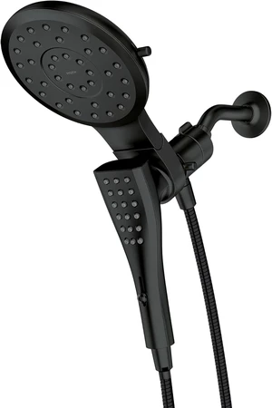 Moen 220C2EPBL Verso Magnetix Rain Shower & Handshower Combo, Black Moen 220C2EPBL Verso Magnetix Rain Shower & Handshower Combo, Black
