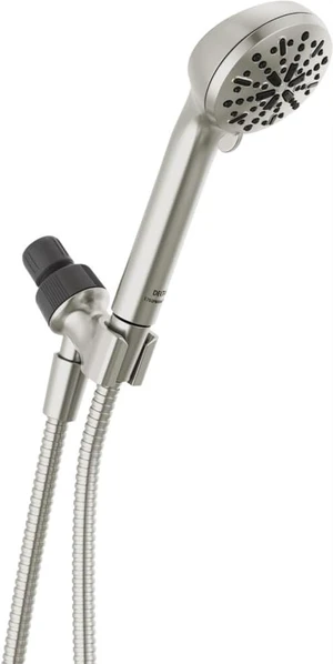 Delta Faucet 4-Spray Handheld Shower Head, Brushed Nickel Shower Head with Hose, Showerheads & Handheld Showers, Handheld Shower Heads, Detachable Shower Head 2.5 GPM, Brushed Nickel 75413DSN Delta Faucet 4-Spray Handheld Shower Head, Brushed Nickel Shower Head with Hose, Showerheads & Handheld Showers, Handheld Shower Heads, Detachable Shower Head 2.5 GPM, Brushed Nickel 75413DSN