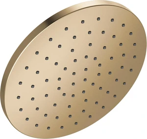 Delta Brushed Gold Rain Shower Head, 10 Inch Metal Large Shower Head Rainfall, Overhead Rain Showerhead, 2.5 GPM Flow Rate, Lumicoat Champagne Bronze 52162-CZ-PR25 Delta Brushed Gold Rain Shower Head, 10 Inch Metal Large Shower Head Rainfall, Overhead Rain Showerhead, 2.5 GPM Flow Rate, Lumicoat Champagne Bronze 52162-CZ-PR25