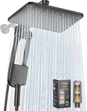 Dual Filtered Rainfall Handheld Showerhead Spray Combo for Bathroom Dual Filtered Rainfall Handheld Showerhead Spray Combo for Bathroom