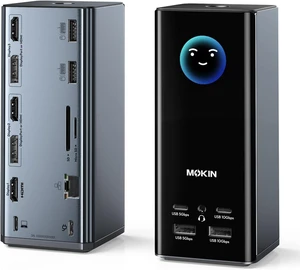 USB C Docking Station 3 Monitors,MOKiN Triple Display Docking Station USB C Docking Station 3 Monitors,MOKiN Triple Display Docking Station