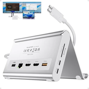 MacBook Pro Docking Station Dual Monitor 4K@60Hz for MacBook Pro/Air M4/M5 MacBook Pro Docking Station Dual Monitor 4K@60Hz for MacBook Pro/Air M4/M5