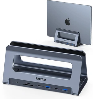 RayCue - USB-C Docking Station for MacBook Pro/Air, Dual HDMI, USB-C Dock with 10Gbps, PD3.0, RJ45, 2xUSB 3.0, 2xUSB 2.0, SD/TF, Audio RayCue - USB-C Docking Station for MacBook Pro/Air, Dual HDMI, USB-C Dock with 10Gbps, PD3.0, RJ45, 2xUSB 3.0, 2xUSB 2.0, SD/TF, Audio