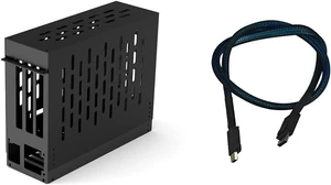 JMT PCIe 4.0 X16 to Oculink SFF-8612 eGPU Graphics Card Docking Station 64GB/s External GPU Enclosure Support Small 1U / Flex Power Supply (Black,AC6 29 * 25 * 14cm) JMT PCIe 4.0 X16 to Oculink SFF-8612 eGPU Graphics Card Docking Station 64GB/s External GPU Enclosure Support Small 1U / Flex Power Supply (Black,AC6 29 * 25 * 14cm)