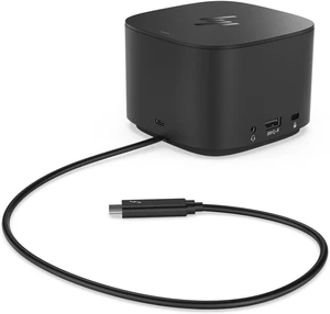 HP Thunderbolt Dock 120W with HDMI Adapter, Universal USB-C Docking Station, One Cable, Multiple Connections, with a Single USB-C to Any Brand Laptop (6HP48AA#ABL) HP Thunderbolt Dock 120W with HDMI Adapter, Universal USB-C Docking Station, One Cable, Multiple Connections, with a Single USB-C to Any Brand Laptop (6HP48AA#ABL)
