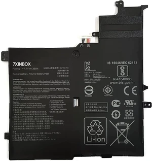 C21N1701 7.7V 39W Laptop Battery Replacement for Asus VivoBook S460UA K406UA S460U Series S406UA-BM146T S406UA-BM148T S406UA-BM360T C21N1701 7.7V 39W Laptop Battery Replacement for Asus VivoBook S460UA K406UA S460U Series S406UA-BM146T S406UA-BM148T S406UA-BM360T