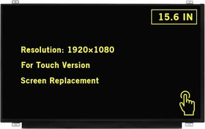 15.6" New Screen Replacement for Lenovo ThinkPad T580 20L9001JUS 20L9001KUS 20L9001LUS FHD 1920x1080 40Pin Touch Screen LED LCD Display Screen Panel 15.6" New Screen Replacement for Lenovo ThinkPad T580 20L9001JUS 20L9001KUS 20L9001LUS FHD 1920x1080 40Pin Touch Screen LED LCD Display Screen Panel