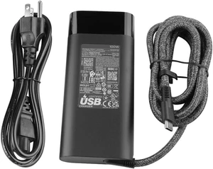 100W Charger for HP Spectre x360 2-in-1 16 16-aa0000 16-aa0097nr 16-aa0047nr Pavilion Plus 14t-ew100 14-ew 14-ew1000 14z-ey000 16-af Envy 17-cw 17-da0097nr TPN-DA32 N56858-003 N57045-001 100W Charger for HP Spectre x360 2-in-1 16 16-aa0000 16-aa0097nr 16-aa0047nr Pavilion Plus 14t-ew100 14-ew 14-ew1000 14z-ey000 16-af Envy 17-cw 17-da0097nr TPN-DA32 N56858-003 N57045-001