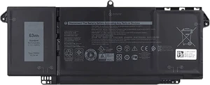 15.2V 63Wh 4-Cell 3491mAh 7FMXV 4M1JN PART4YOU Batería de Repuesto para computadora portátil Compatible for Dell Latitude 5320 7420 7520 Series 15.2V 63Wh 4-Cell 3491mAh 7FMXV 4M1JN PART4YOU Batería de Repuesto para computadora portátil Compatible for Dell Latitude 5320 7420 7520 Series