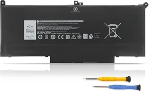 7.6V 60Wh F3YGT Compatible for Latitude 12 7000 7280 7290 13 7380 7390 P29S002 Latitude 14 7480 7490 P73G002 Business DM3WC 0DM3WC DM6WC 2X39G KG7VF V4940 451-BBYE 453-BBCF 7.6V 60Wh F3YGT Compatible for Latitude 12 7000 7280 7290 13 7380 7390 P29S002 Latitude 14 7480 7490 P73G002 Business DM3WC 0DM3WC DM6WC 2X39G KG7VF V4940 451-BBYE 453-BBCF