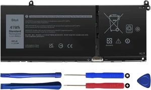 G91J0 Laptop Battery Replacement for Dell Latitude 3320 3330 3420 3520 Inspiron 3510 3511 3515 3521 3525 3530 3535 5320 5310 5330 5410 5435 5415 5418 5515 5430 5435 7415 7420 2-in-1 41Wh G91J0 Laptop Battery Replacement for Dell Latitude 3320 3330 3420 3520 Inspiron 3510 3511 3515 3521 3525 3530 3535 5320 5310 5330 5410 5435 5415 5418 5515 5430 5435 7415 7420 2-in-1 41Wh