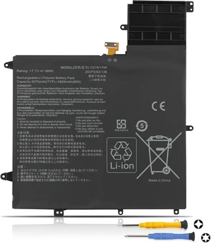 7.7V 39Wh C21N1706 Compatible for Asus ZenBook Flip S UX370 UX370U UX370UA UX370UAF UX370UAR UX370F UX370UA-C4217T C4184T C4238T C4241T C4224T C4372T C4207T C4201T C4202T C4195T Series 7.7V 39Wh C21N1706 Compatible for Asus ZenBook Flip S UX370 UX370U UX370UA UX370UAF UX370UAR UX370F UX370UA-C4217T C4184T C4238T C4241T C4224T C4372T C4207T C4201T C4202T C4195T Series