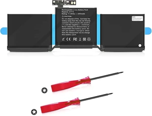 11.4V 4781mAh/54.5Wh A1713 A1708 Compatible for Pro 13-inch A1708 (Late 2016, Mid 2017) Series 11.4V 4781mAh/54.5Wh A1713 A1708 Compatible for Pro 13-inch A1708 (Late 2016, Mid 2017) Series