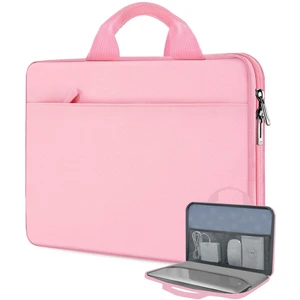 Laptop Case 13-13.3 inch Sleeve TSA Computer Handbag,Pink | Compatible with MacBook Air/Pro 13/14, XPS 13/14 HP Dell ASUS Lenovo, Polyester Briefcase with Handle & Accessory Pockets Laptop Case 13-13.3 inch Sleeve TSA Computer Handbag,Pink | Compatible with MacBook Air/Pro 13/14, XPS 13/14 HP Dell ASUS Lenovo, Polyester Briefcase with Handle & Accessory Pockets