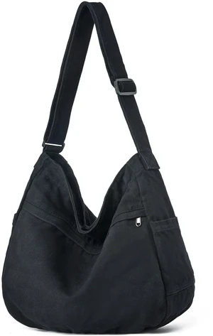 Canvas Hobo Crossbody Tote Bag for Women & Men Large Messenger Bag | Canvas Purses for Women Multi-Pocket Casual Shoulder Handbag for Travel Work Daily Shopping Canvas Hobo Crossbody Tote Bag for Women & Men Large Messenger Bag | Canvas Purses for Women Multi-Pocket Casual Shoulder Handbag for Travel Work Daily Shopping