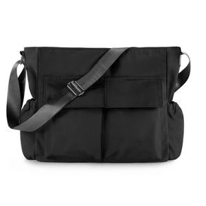 Canvas Messenger Bag Crossbody Shoulder Bag for Men and Women Vintage Tote Laptop Bag Large Hobo Bag with Multiple Pockets Canvas Messenger Bag Crossbody Shoulder Bag for Men and Women Vintage Tote Laptop Bag Large Hobo Bag with Multiple Pockets