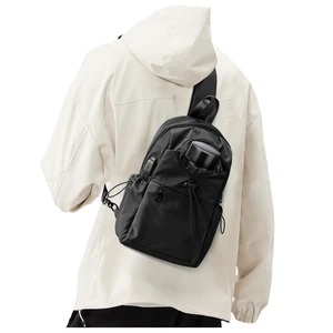 Black Sling Crossbody Bag for Men Women, Tactical Backpack Shoulder Daypack Mini Anti-Theft Cross Body Motorcycle Chest Bags, Small One Strap Fanny Back Pack for Casual Travel Hiking Sport Gym Black Sling Crossbody Bag for Men Women, Tactical Backpack Shoulder Daypack Mini Anti-Theft Cross Body Motorcycle Chest Bags, Small One Strap Fanny Back Pack for Casual Travel Hiking Sport Gym