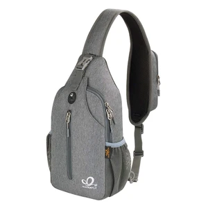 Crossbody Sling Backpack Sling Bag Travel Hiking Chest Bags Daypack (Dark gray) Crossbody Sling Backpack Sling Bag Travel Hiking Chest Bags Daypack (Dark gray)