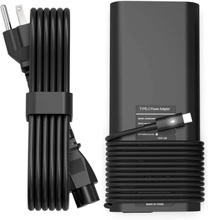 CORE TECH 130W USB-C Laptop Power Adapter for Select Dell XPS, Precision and Latitude Models, AC Cord Included, Black CORE TECH 130W USB-C Laptop Power Adapter for Select Dell XPS, Precision and Latitude Models, AC Cord Included, Black