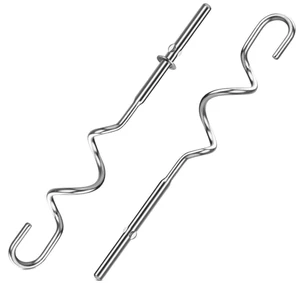 Stainless Steel Dough Hook Attachment Compatible with KitchenAid Hand Mixer Stainless Steel Dough Hook Attachment Compatible with KitchenAid Hand Mixer