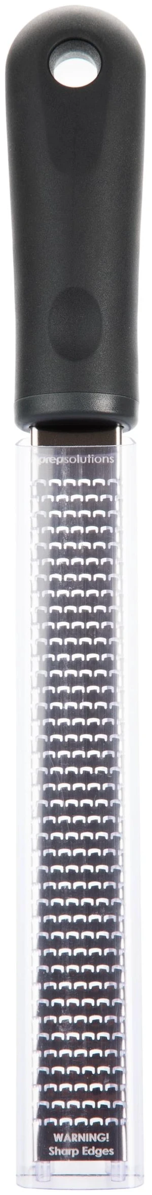 Prep Solutions Stainless Steel Rasp Fine Grater with Soft Grip and Protective Cover Prep Solutions Stainless Steel Rasp Fine Grater with Soft Grip and Protective Cover