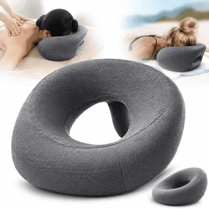 Ustris Massage Pillow Face Down Headrest for Bed & Massage Tables,Prone Sleepers,Face Cradle,Post Eye Surgery Recovery,BBL Pillow After,Office Napping and Beach Tanning Ustris Massage Pillow Face Down Headrest for Bed & Massage Tables,Prone Sleepers,Face Cradle,Post Eye Surgery Recovery,BBL Pillow After,Office Napping and Beach Tanning