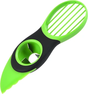 Bartans 3-in-1 Avocado Slicer Tool, Multifunctional Fruit Peeler, Cutter, Mash and Scooper 1 pack Bartans 3-in-1 Avocado Slicer Tool, Multifunctional Fruit Peeler, Cutter, Mash and Scooper 1 pack
