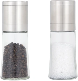 Elite Prefilled Salt and Pepper Grinder Set with Adjustable Grinder Elite Prefilled Salt and Pepper Grinder Set with Adjustable Grinder