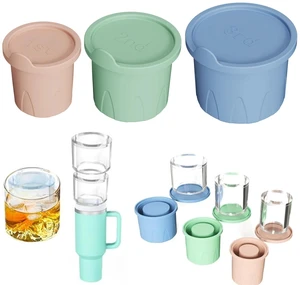 Tumbler Ice Mold for Stanley Cup 30-40 oz - Silicone Cylinder Ice Mold with Lid, Easy Fill and Release Ice Maker for Ice Drink, Juice, Whiskey, Cocktail, Coffee, Summer Gifts, 1PCS 1st Tumbler Ice Mold for Stanley Cup 30-40 oz - Silicone Cylinder Ice Mold with Lid, Easy Fill and Release Ice Maker for Ice Drink, Juice, Whiskey, Cocktail, Coffee, Summer Gifts, 1PCS 1st