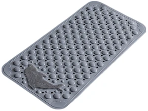 Tainini Bath Tub Shower Safety Mat 14*28 Inch Non-Slip and Extra Large, Bathtub Mat with Suction Cups, Machine Washable Bathroom Mats with Drain Holes Tainini Bath Tub Shower Safety Mat 14*28 Inch Non-Slip and Extra Large, Bathtub Mat with Suction Cups, Machine Washable Bathroom Mats with Drain Holes