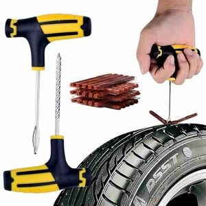 68pc Tire Repair Kit DIY Flat Tire Repair Car Truck Motorcycle Home Plug Patch 68pc Tire Repair Kit DIY Flat Tire Repair Car Truck Motorcycle Home Plug Patch