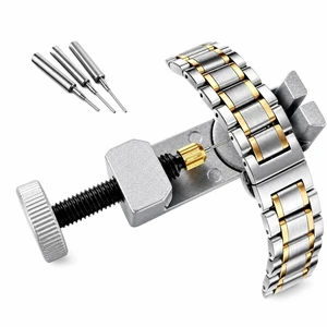 Metal Adjustable Watch Band Strap Bracelet Link Pin Remover Repair Tool Kit US Metal Adjustable Watch Band Strap Bracelet Link Pin Remover Repair Tool Kit US