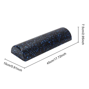Yoga Massage Exercise Foam Roller EPP Half Round Balance Training Roller Portable Muscle Foam Roller for Pilates Bodybuilding Yoga Massage Exercise Foam Roller EPP Half Round Balance Training Roller Portable Muscle Foam Roller for Pilates Bodybuilding