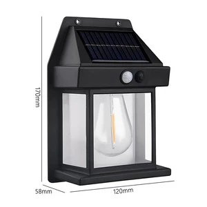 Powerful Solar Wall Light Outdoor Waterproof LED Lamp House Garden Fence Decoration Light Sensor Solar Energy Wall Lantern LED Powerful Solar Wall Light Outdoor Waterproof LED Lamp House Garden Fence Decoration Light Sensor Solar Energy Wall Lantern LED
