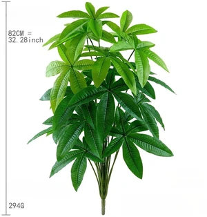 An Artificial Money Tree Pachira Aquatica with Its Scientific Money Tree Peace Tree Features Green Branches and Vibrant Leaves An Artificial Money Tree Pachira Aquatica with Its Scientific Money Tree Peace Tree Features Green Branches and Vibrant Leaves