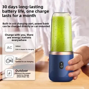 Portable Fruit Juice Blenders Summer Personal Electric Mini Bottle Home USB 6 Blades Juicer Cup Machine For Kitchen Portable Fruit Juice Blenders Summer Personal Electric Mini Bottle Home USB 6 Blades Juicer Cup Machine For Kitchen