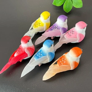 6Pcs/Set Foam Artificial Bird Hanging Ornaments 6 Colors Polyurethane Decorative Birds for Home Garden Outdoor Simulation Birds 6Pcs/Set Foam Artificial Bird Hanging Ornaments 6 Colors Polyurethane Decorative Birds for Home Garden Outdoor Simulation Birds
