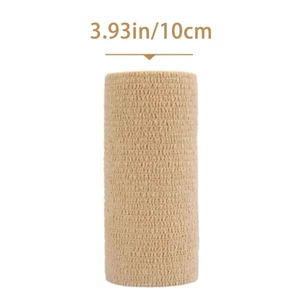 10 Rolls Medical Adhesive Bandage Elastic Breathable Sports Self Adhesive Tape Beige Wrap Finger Tape For Wrist Ankle First Aid 10 Rolls Medical Adhesive Bandage Elastic Breathable Sports Self Adhesive Tape Beige Wrap Finger Tape For Wrist Ankle First Aid