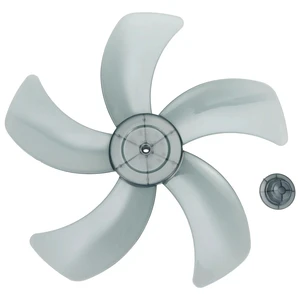 16 Inch Household Plastic Fan Blade Five Leaves With Nut Cover For Pedestal Standing Pedestal Fan Blades Accessories 16 Inch Household Plastic Fan Blade Five Leaves With Nut Cover For Pedestal Standing Pedestal Fan Blades Accessories