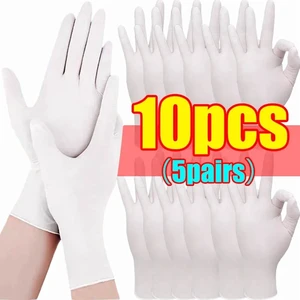 Black Nitrile PVC Gloves Strong Gloves Disposable for Housework Dish Washing Car Industry Gardening Pet Care Baking Cooking Tool Black Nitrile PVC Gloves Strong Gloves Disposable for Housework Dish Washing Car Industry Gardening Pet Care Baking Cooking Tool